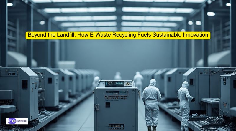Beyond the Landfill: How E-Waste Recycling Fuels Sustainable Innovation