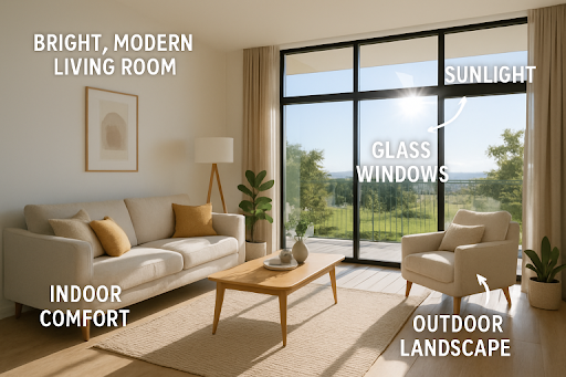 Glass in Modern Residential Design