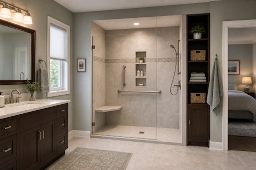 Can an Old, Hard-to-Enter Bathtub Be Converted Into a Practical Walk-In Shower?